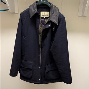 Barbour Men's Navy Field Jacket